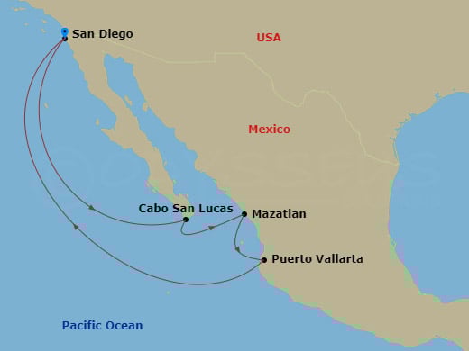 Cruise Map