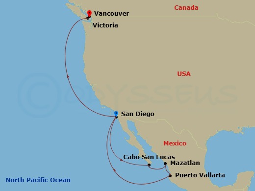 Cruise Map