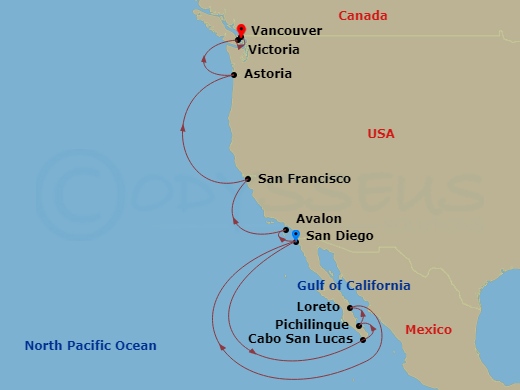 Cruise Map