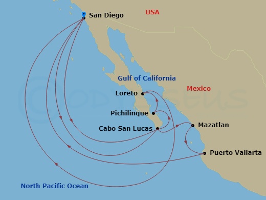 Cruise Map