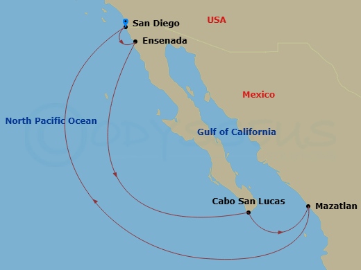 Cruise Map