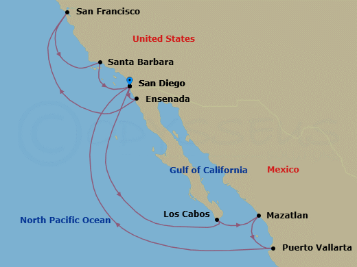 Cruise Map