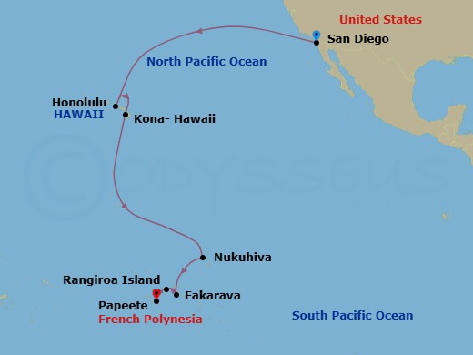 Cruise Map