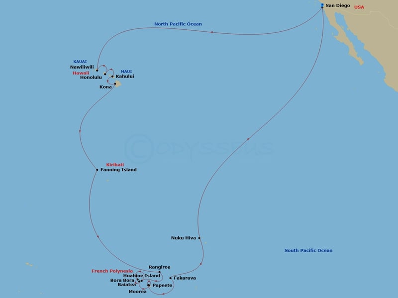 Cruise Map