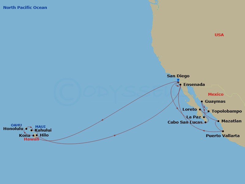 Cruise Map