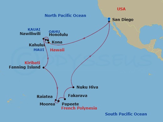 Cruise Map