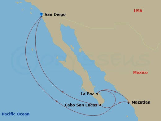 Cruise Map