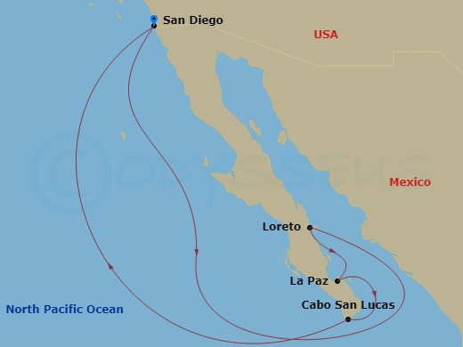 Cruise Map