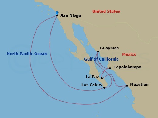 Cruise Map