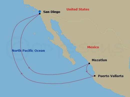 Cruise Map
