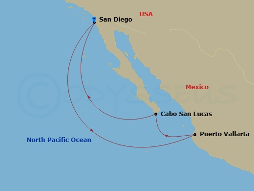 Cruise Map