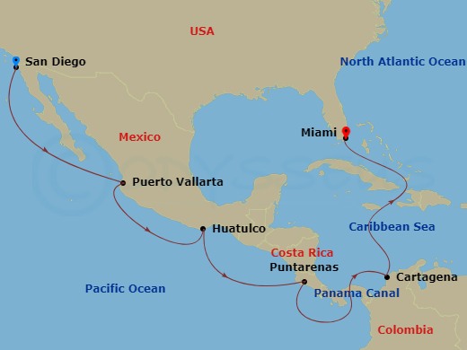 Cruise Map