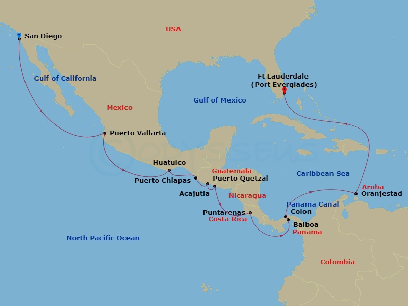Cruise Map