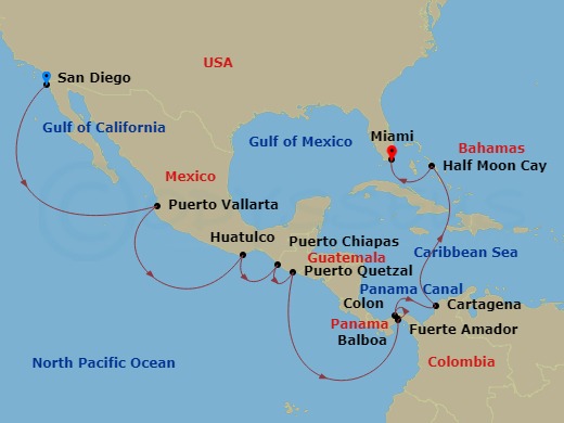 Cruise Map