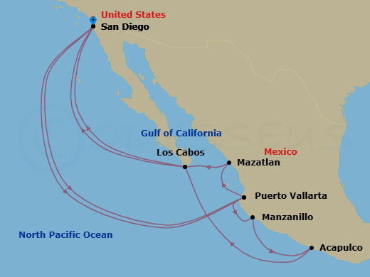 Cruise Map