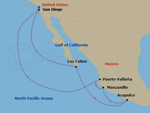 Cruise Map