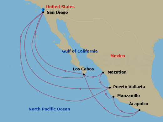 Cruise Map