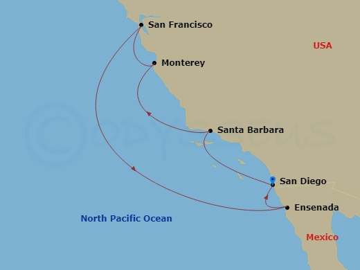 Cruise Map