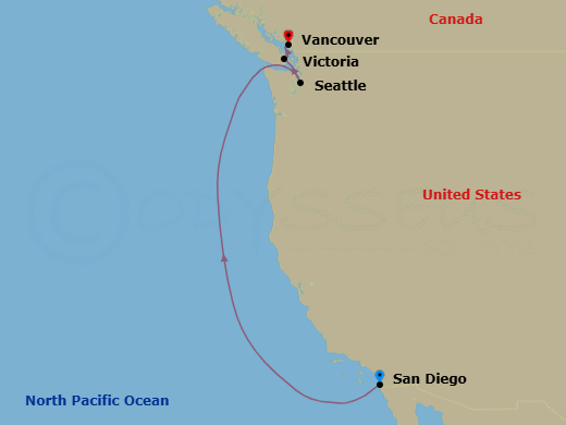 Cruise Map