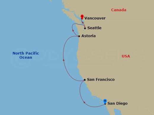 Cruise Map