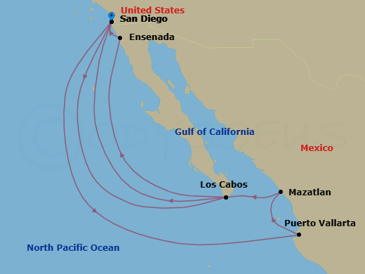 Cruise Map