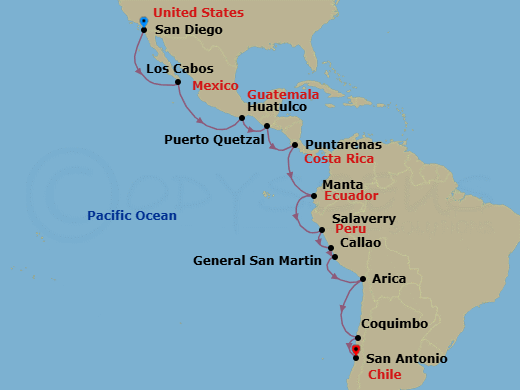Cruise Map