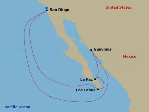 Cruise Map