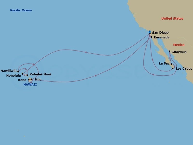 Cruise Map