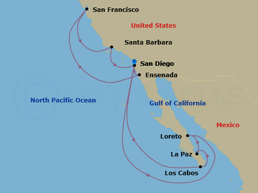 Cruise Map