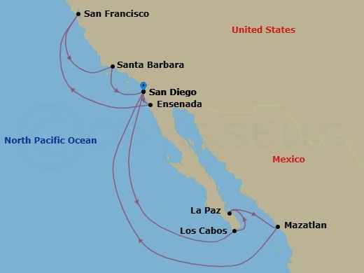 Cruise Map
