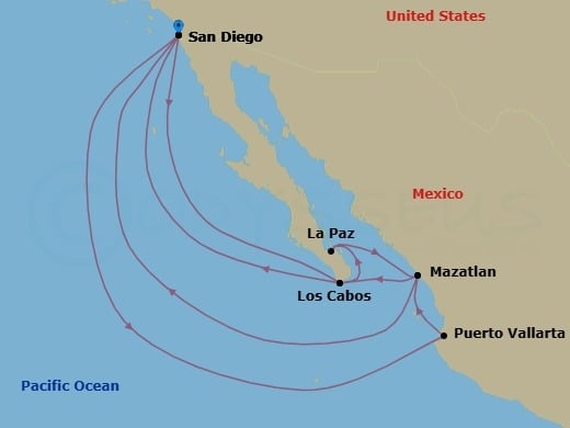 Cruise Map