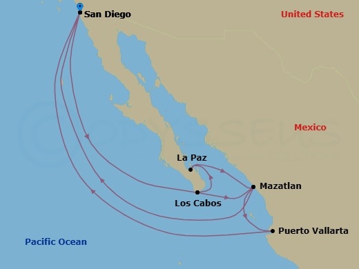 Cruise Map