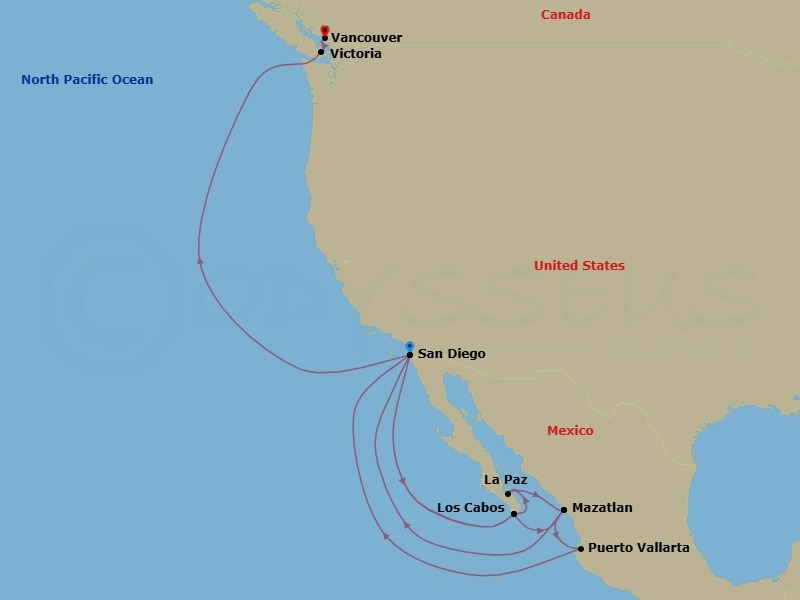 Cruise Map