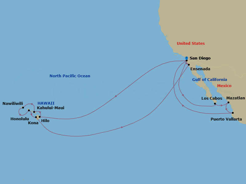 Cruise Map