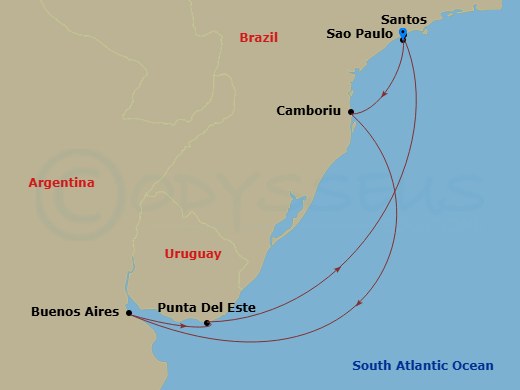 Cruise Map