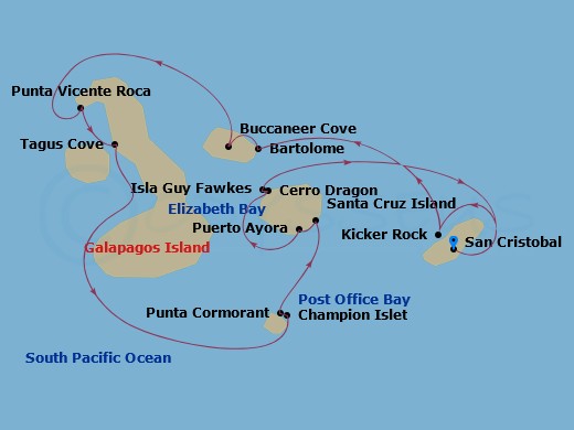 Cruise Map