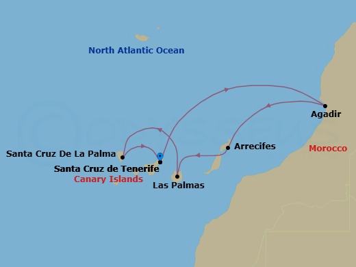 Cruise Map