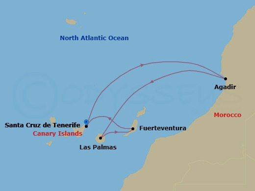 Cruise Map