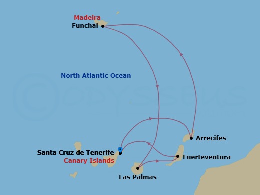 Cruise Map