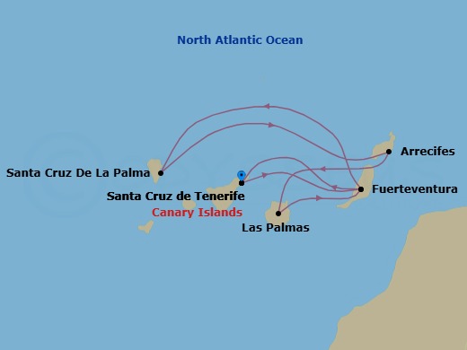 Cruise Map