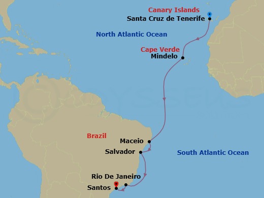 Cruise Map
