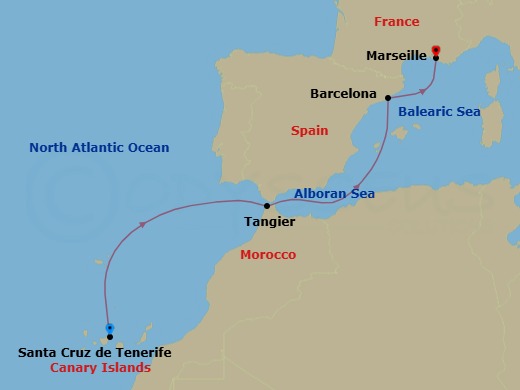 Cruise Map