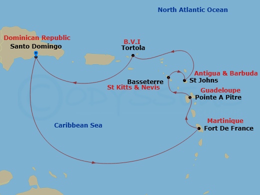 Cruise Map