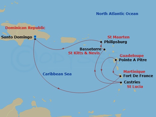 Cruise Map