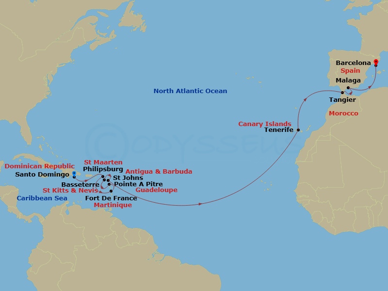 Cruise Map