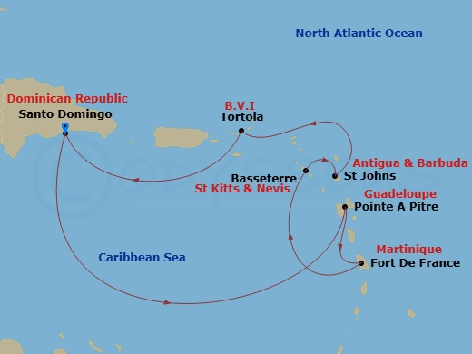 Cruise Map