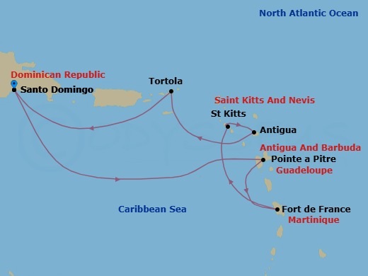 Cruise Map