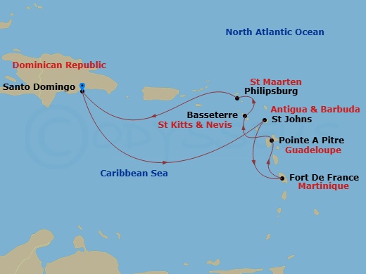 Cruise Map