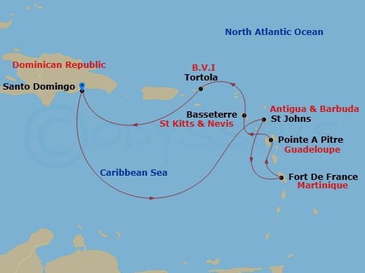 Cruise Map