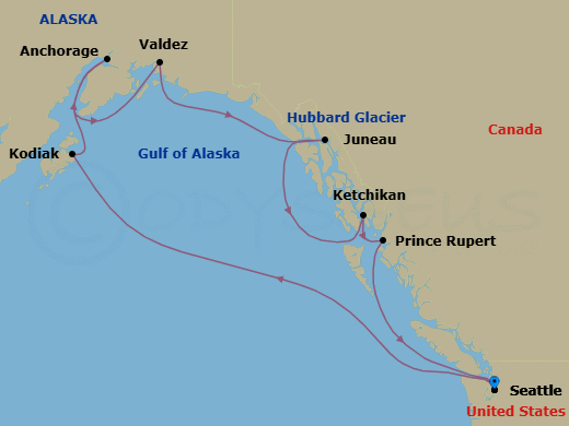 Cruise Map